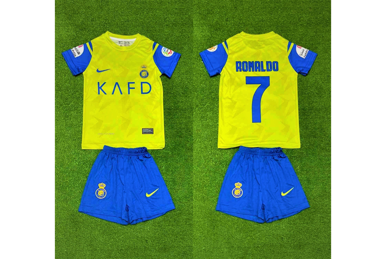 Детски футболен комплект AL NASSR Ronaldo 7